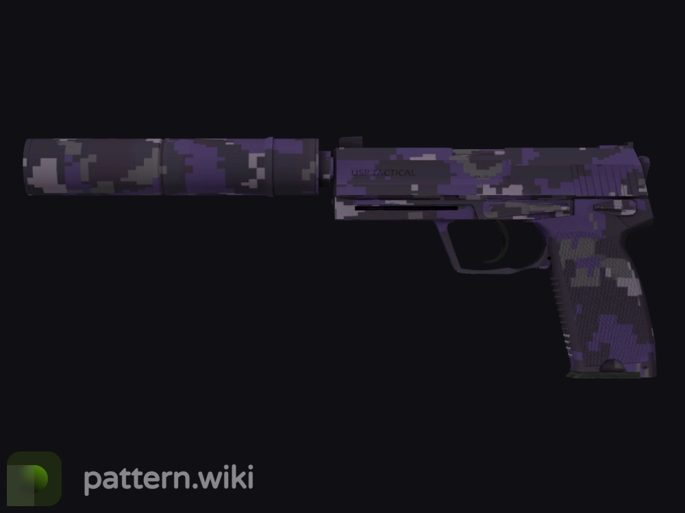 USP-S Purple DDPAT seed 13