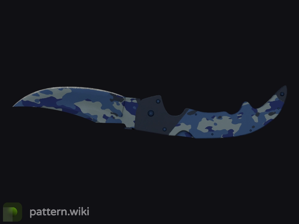 Falchion Knife Bright Water seed 173