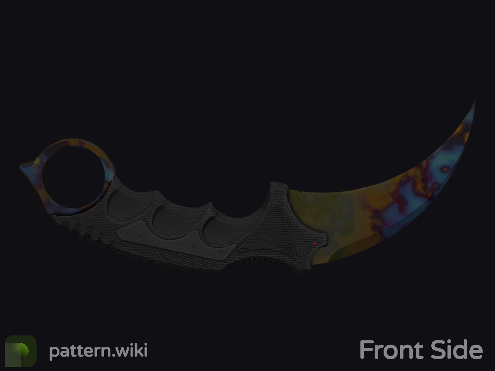 Karambit Case Hardened seed 134