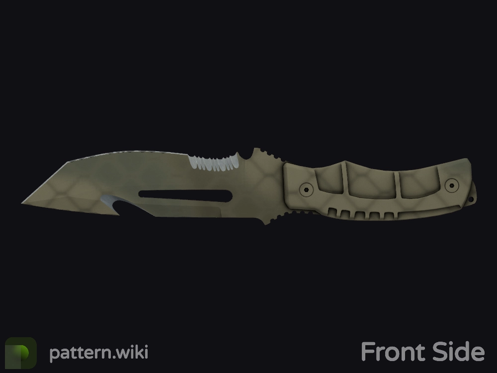 Survival Knife Safari Mesh seed 964