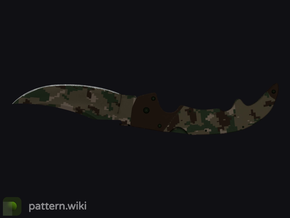 Falchion Knife Forest DDPAT seed 429