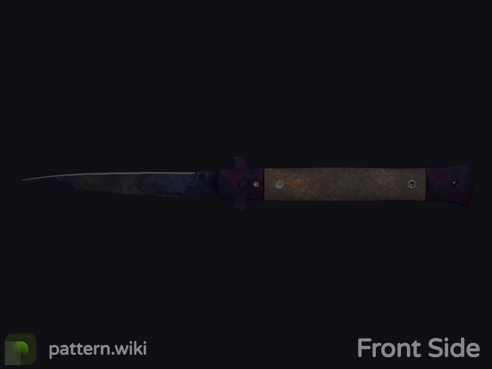 Stiletto Knife Doppler seed 77