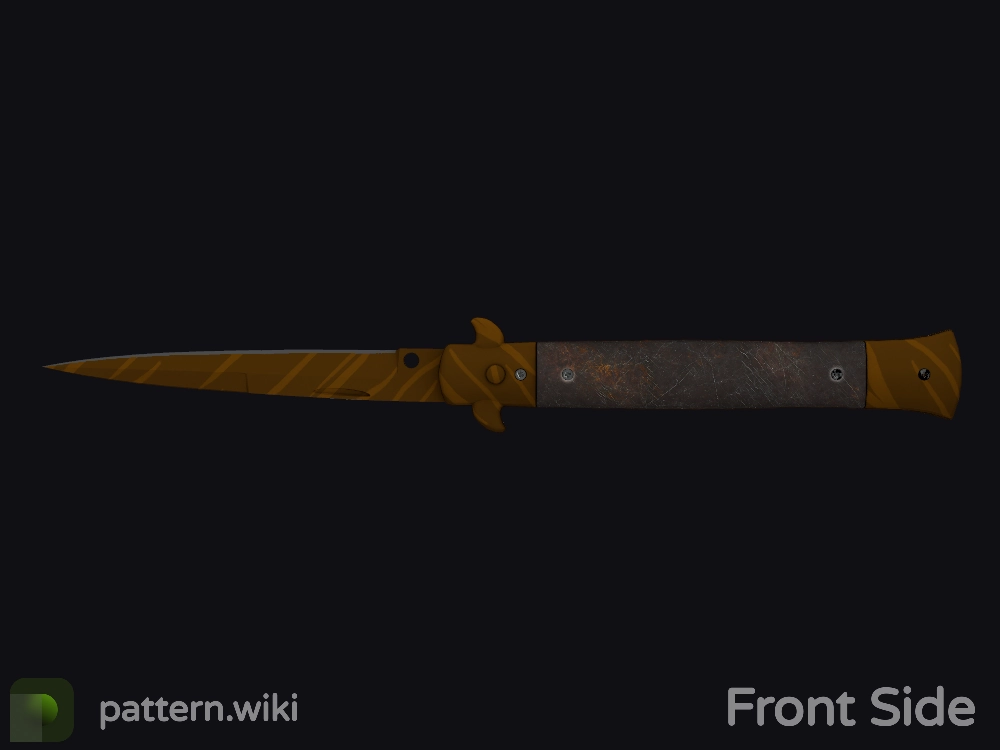 Stiletto Knife Tiger Tooth seed 937