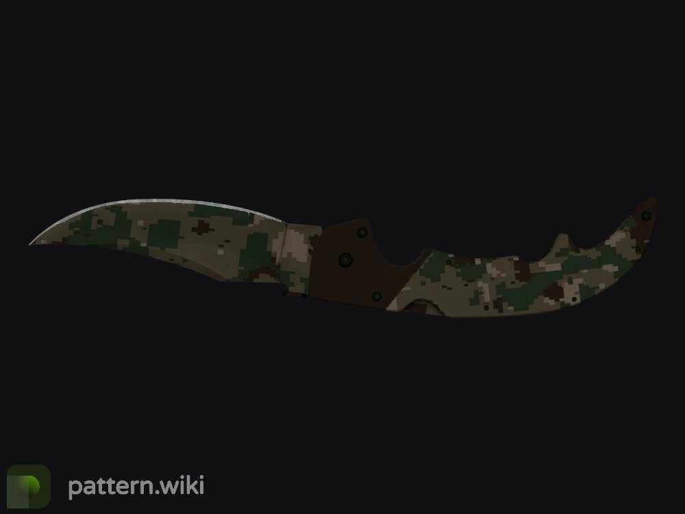 Falchion Knife Forest DDPAT seed 336