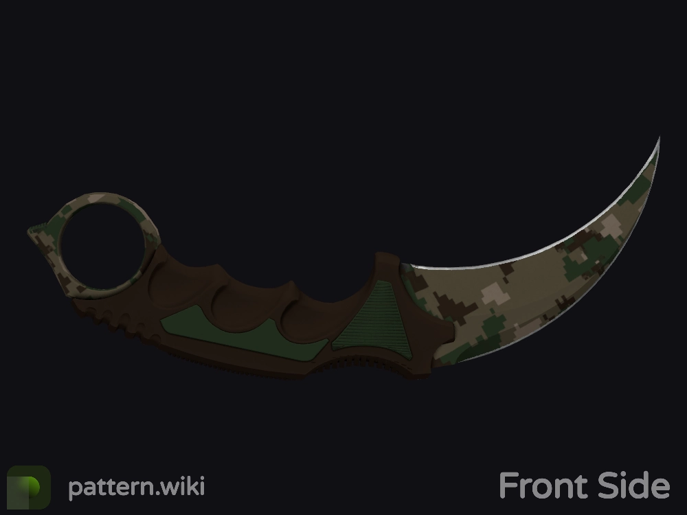 Karambit Forest DDPAT seed 33