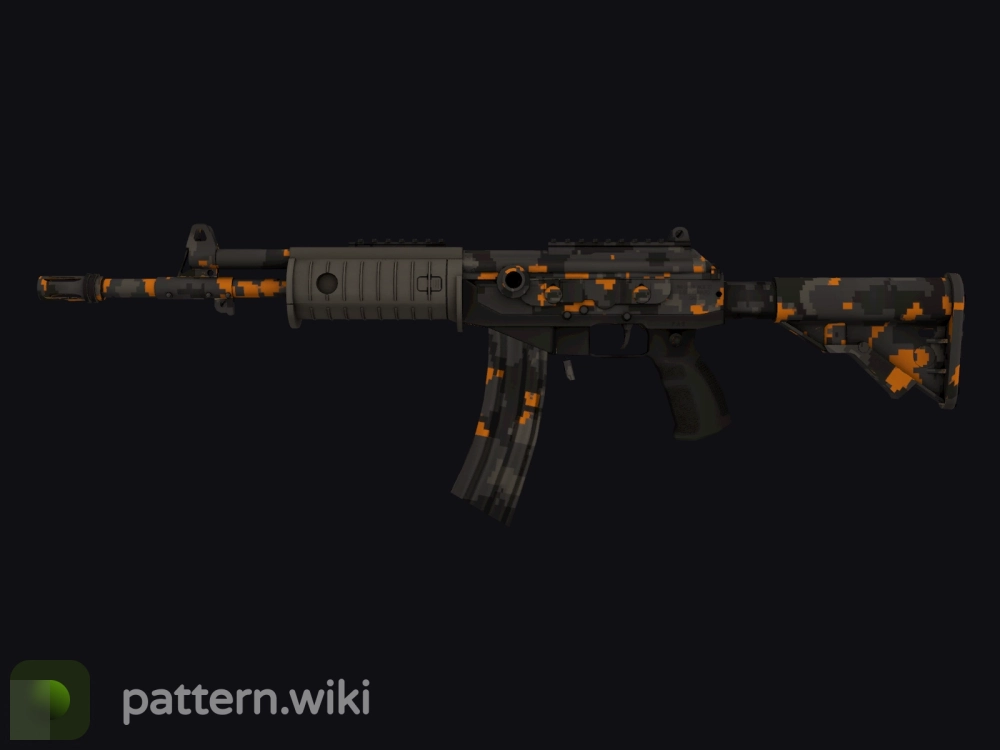 Galil AR Orange DDPAT seed 5