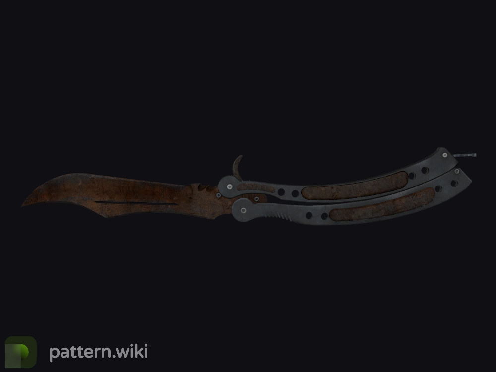 Butterfly Knife Rust Coat seed 569