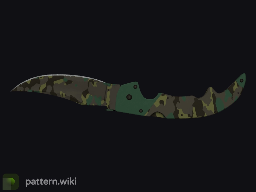 Falchion Knife Boreal Forest seed 44