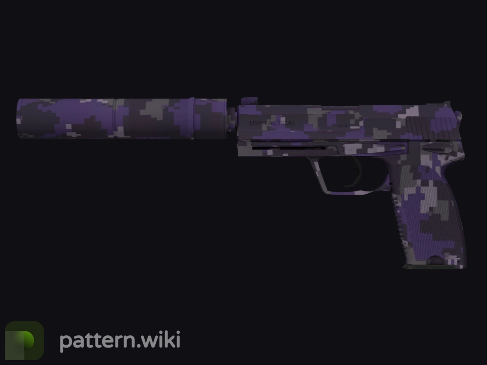 USP-S Purple DDPAT seed 208