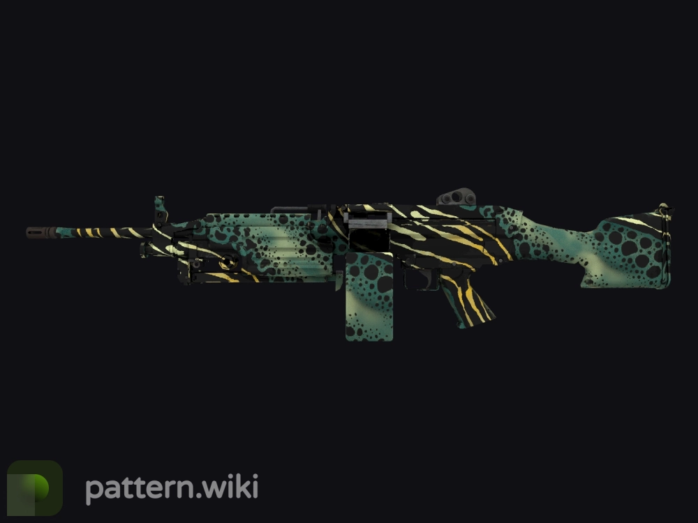 M249 Emerald Poison Dart seed 258