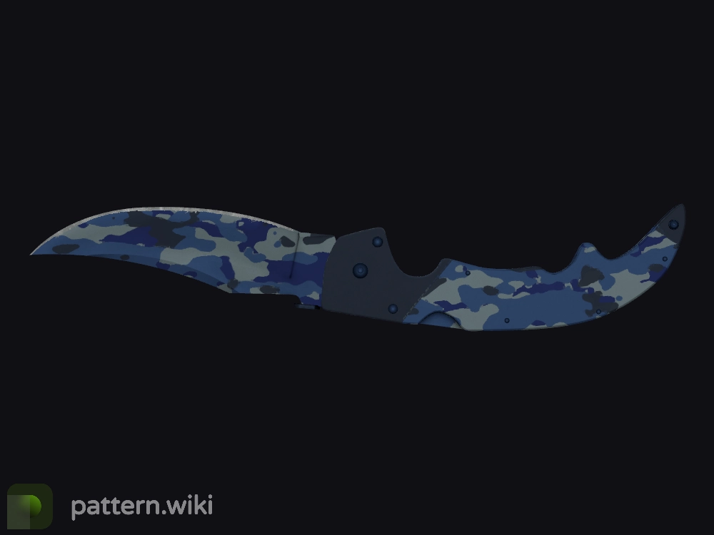 Falchion Knife Bright Water seed 144