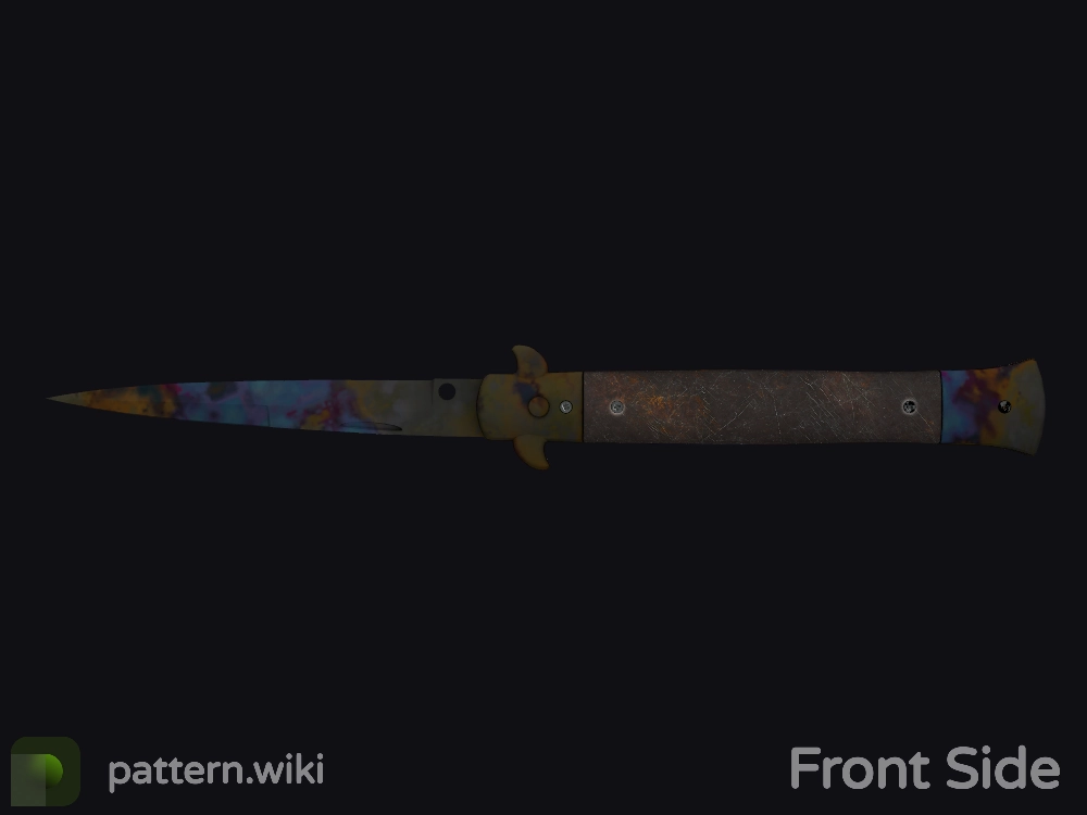 Stiletto Knife Case Hardened seed 343