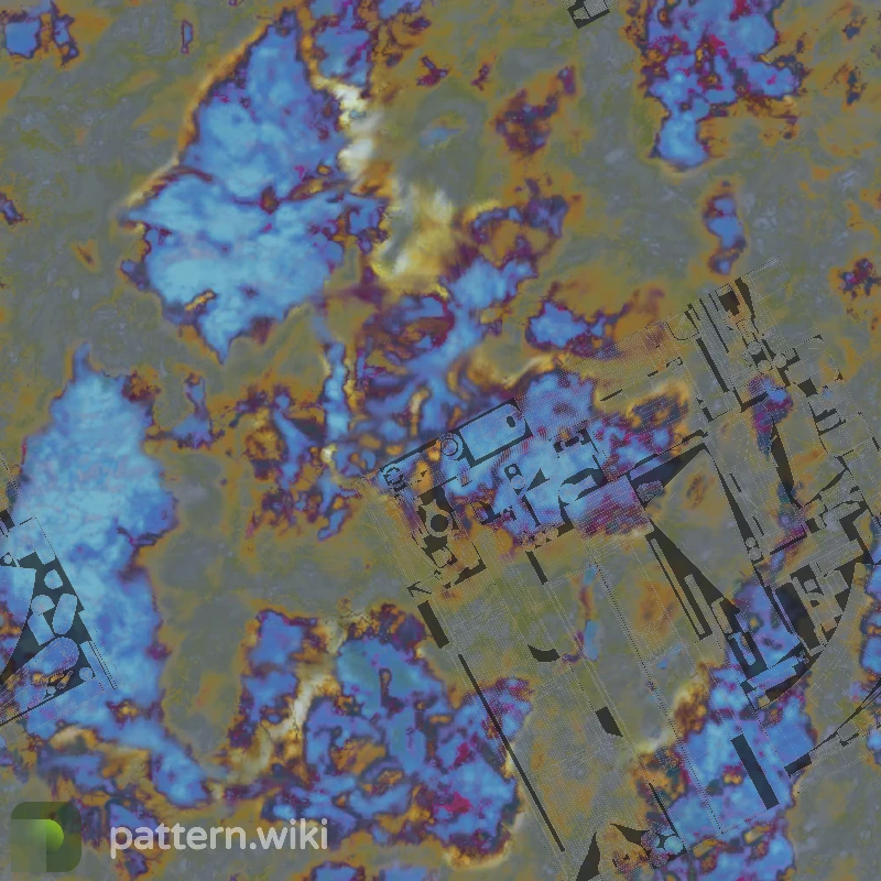 AK-47 Case Hardened seed 193 pattern template