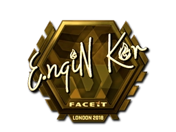 Sticker ngiN (Gold) | London 2018 preview