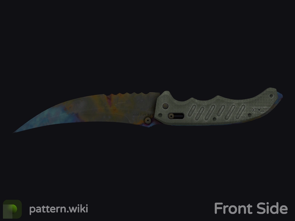 Flip Knife Case Hardened seed 891