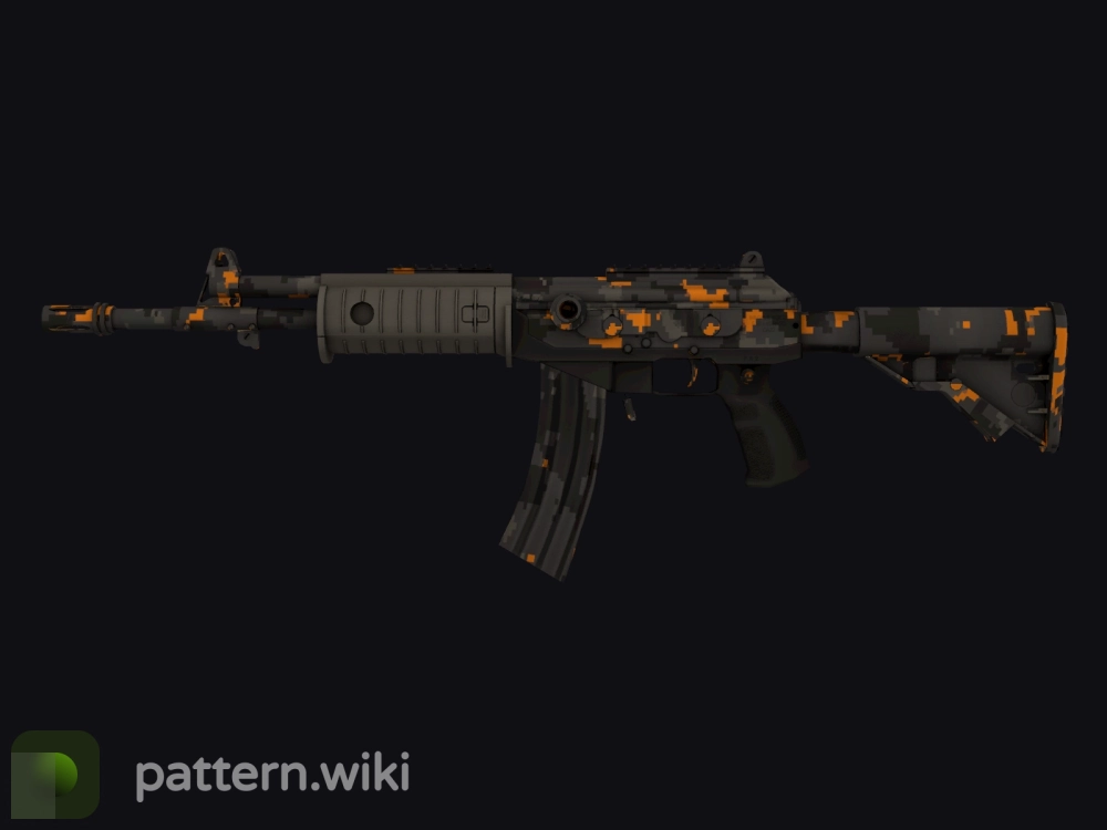 Galil AR Orange DDPAT seed 646