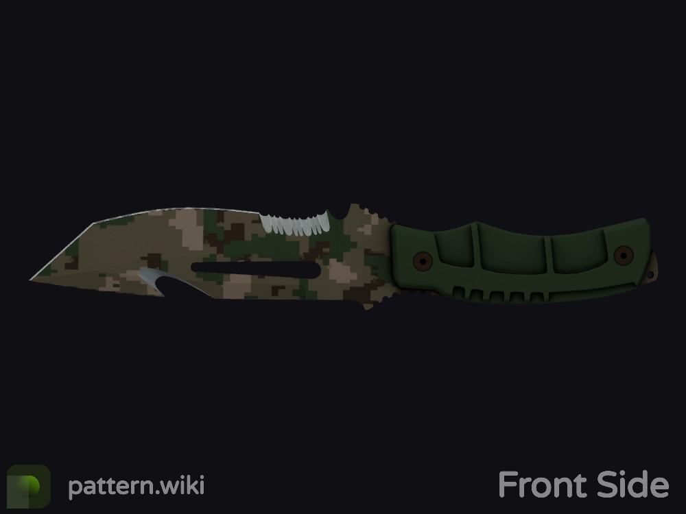 Survival Knife Forest DDPAT seed 264