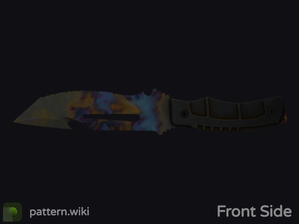 Survival Knife Case Hardened seed 419