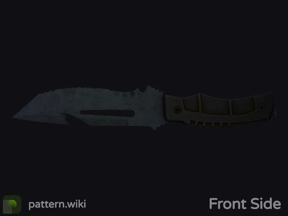 Survival Knife Blue Steel seed 144