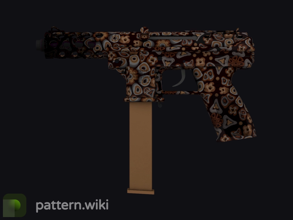 Tec-9 Orange Murano seed 908