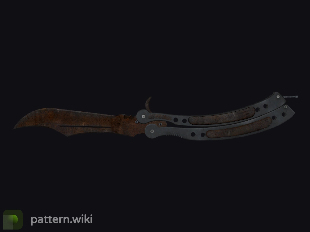 Butterfly Knife Rust Coat seed 262