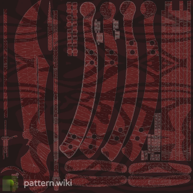 Butterfly Knife Slaughter seed 895 pattern template