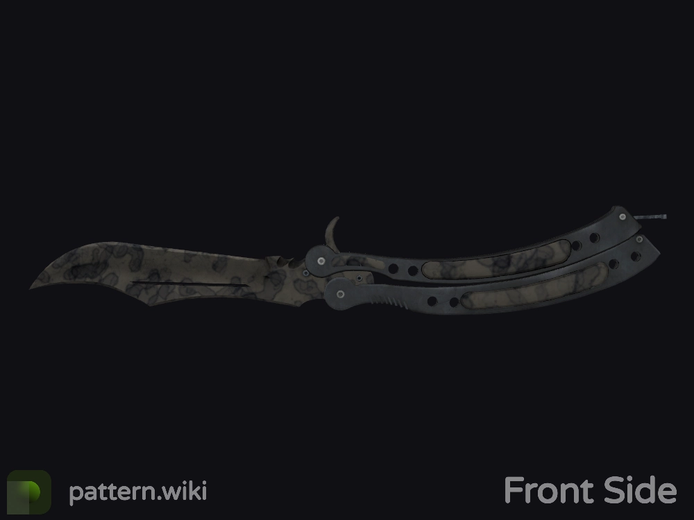 Butterfly Knife Stained seed 383