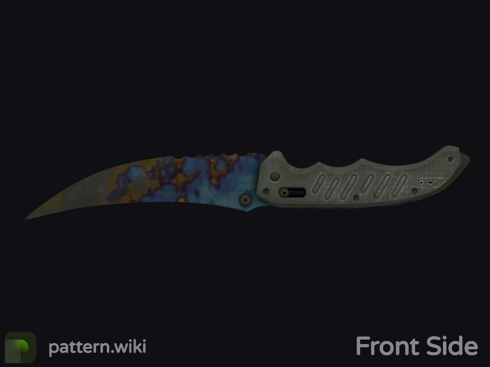 Flip Knife Case Hardened seed 624