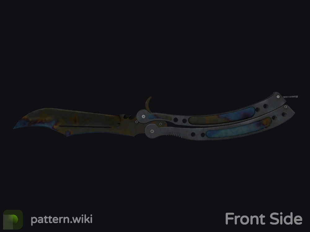 Butterfly Knife Case Hardened seed 381