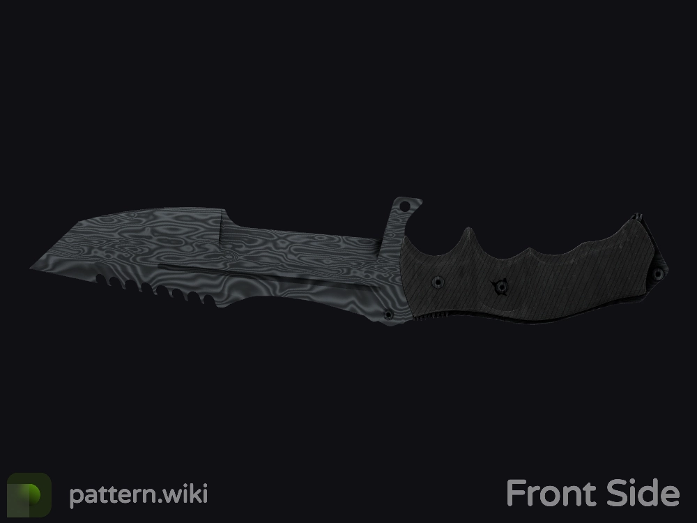 Huntsman Knife Damascus Steel seed 566