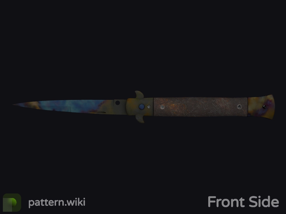 Stiletto Knife Case Hardened seed 136