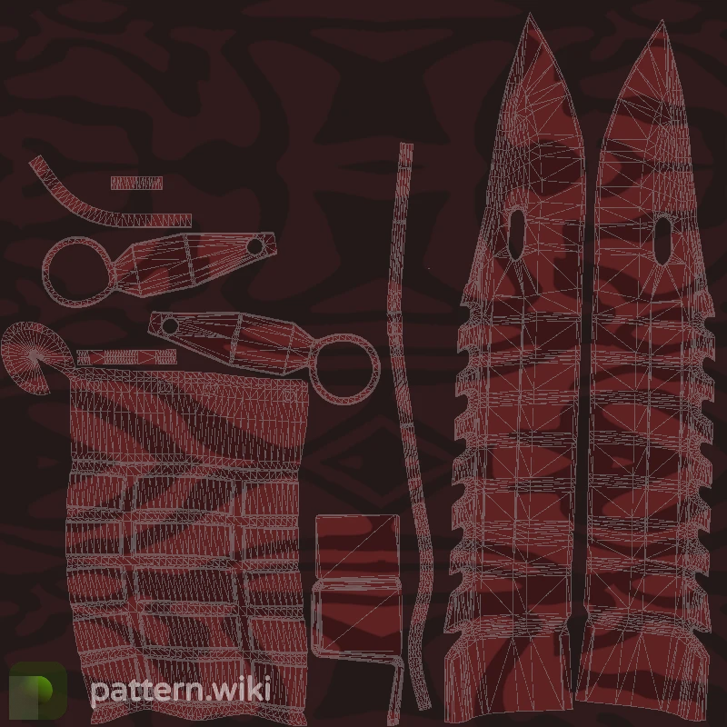 M9 Bayonet Slaughter seed 764 pattern template