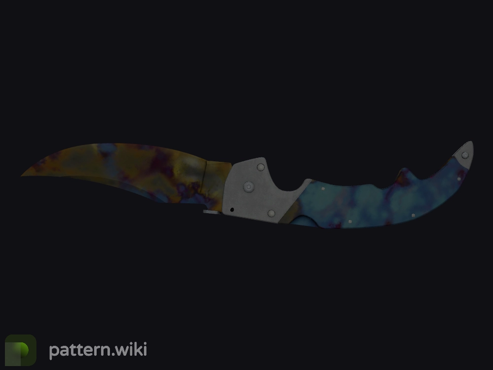 Falchion Knife Case Hardened seed 383