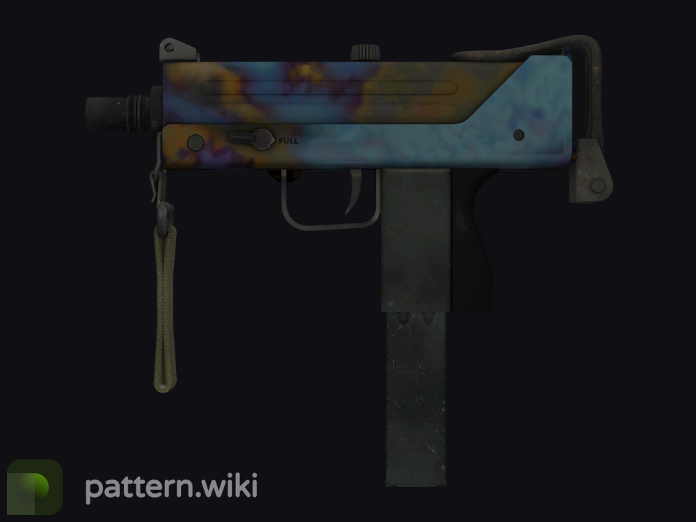 MAC-10 Case Hardened seed 898