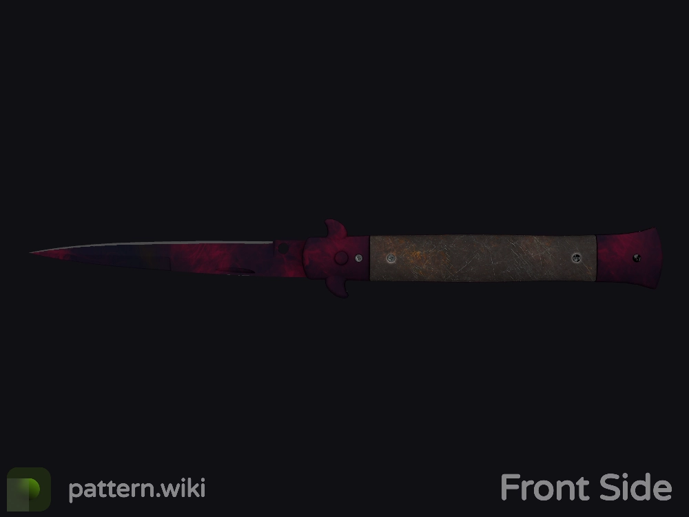 Stiletto Knife Doppler seed 297