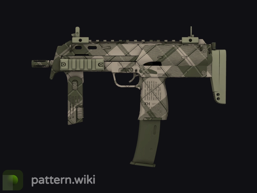 MP7 Olive Plaid seed 894