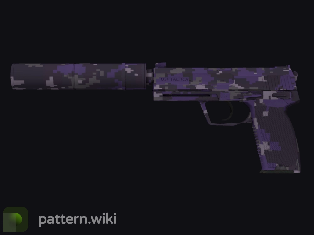 USP-S Purple DDPAT seed 488