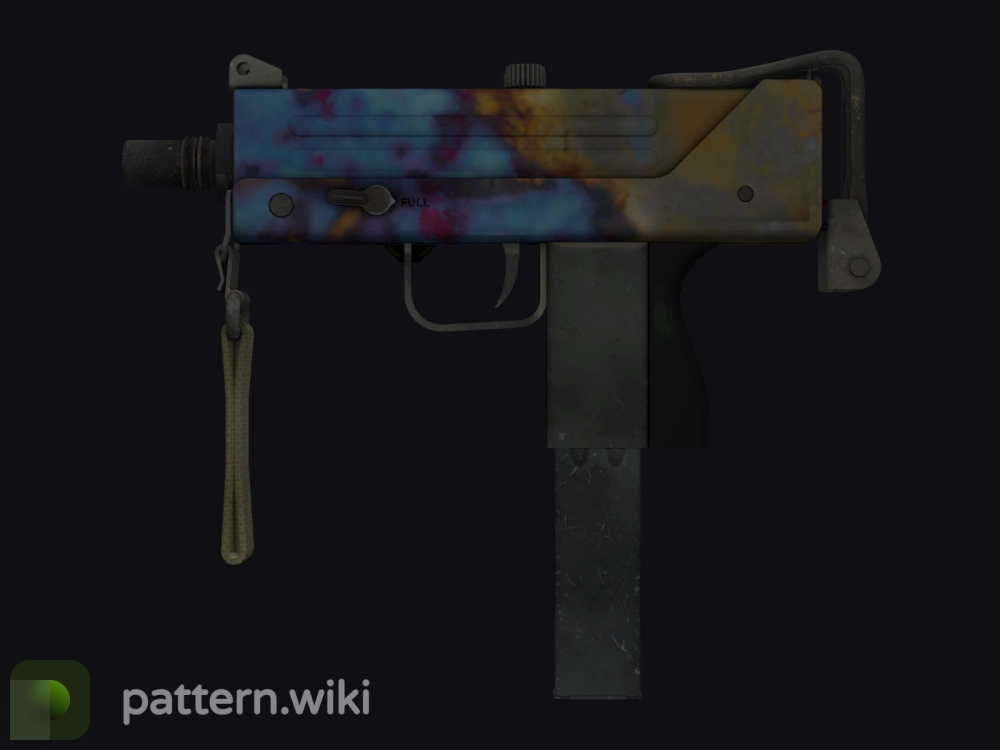 MAC-10 Case Hardened seed 287