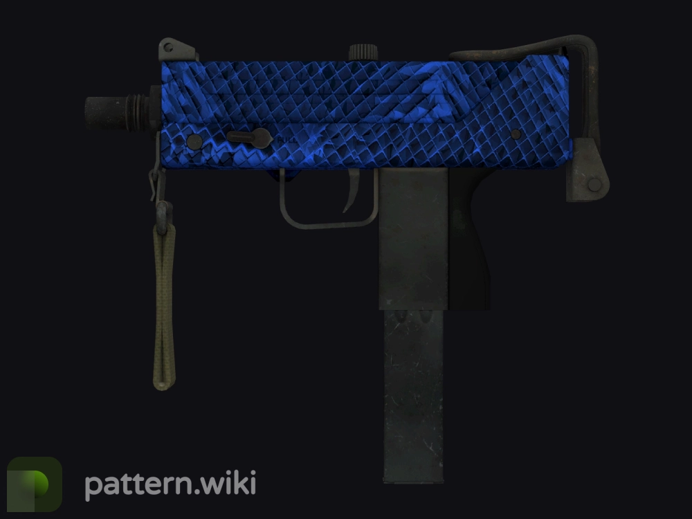 MAC-10 Lapis Gator seed 179