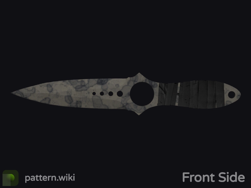 Skeleton Knife Stained seed 341