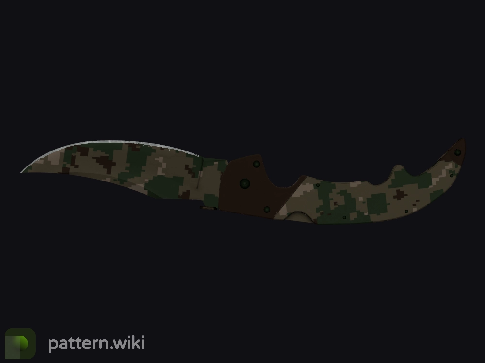 Falchion Knife Forest DDPAT seed 434