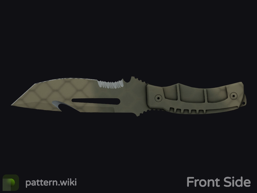 Survival Knife Safari Mesh seed 978