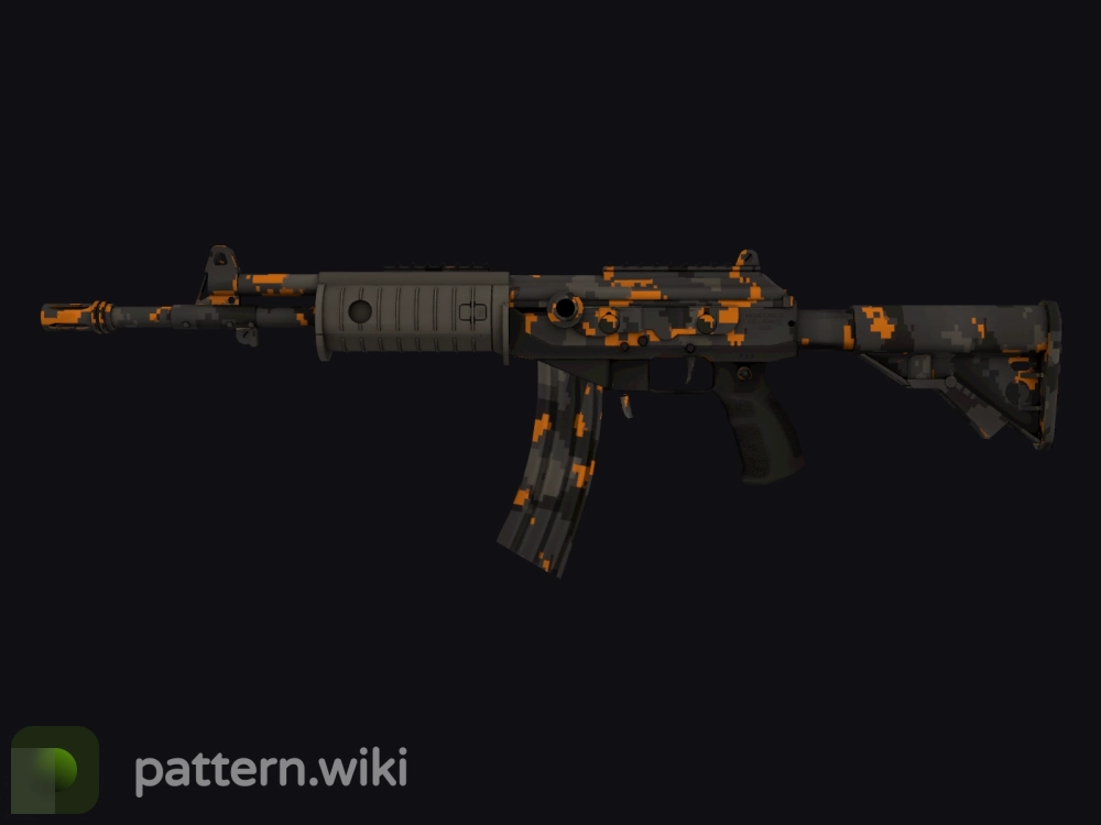 Galil AR Orange DDPAT seed 896