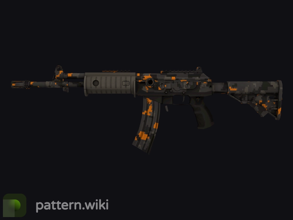 Galil AR Orange DDPAT seed 953