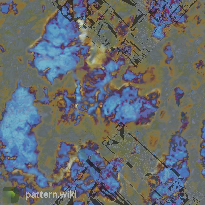 AK-47 Case Hardened seed 145 pattern template