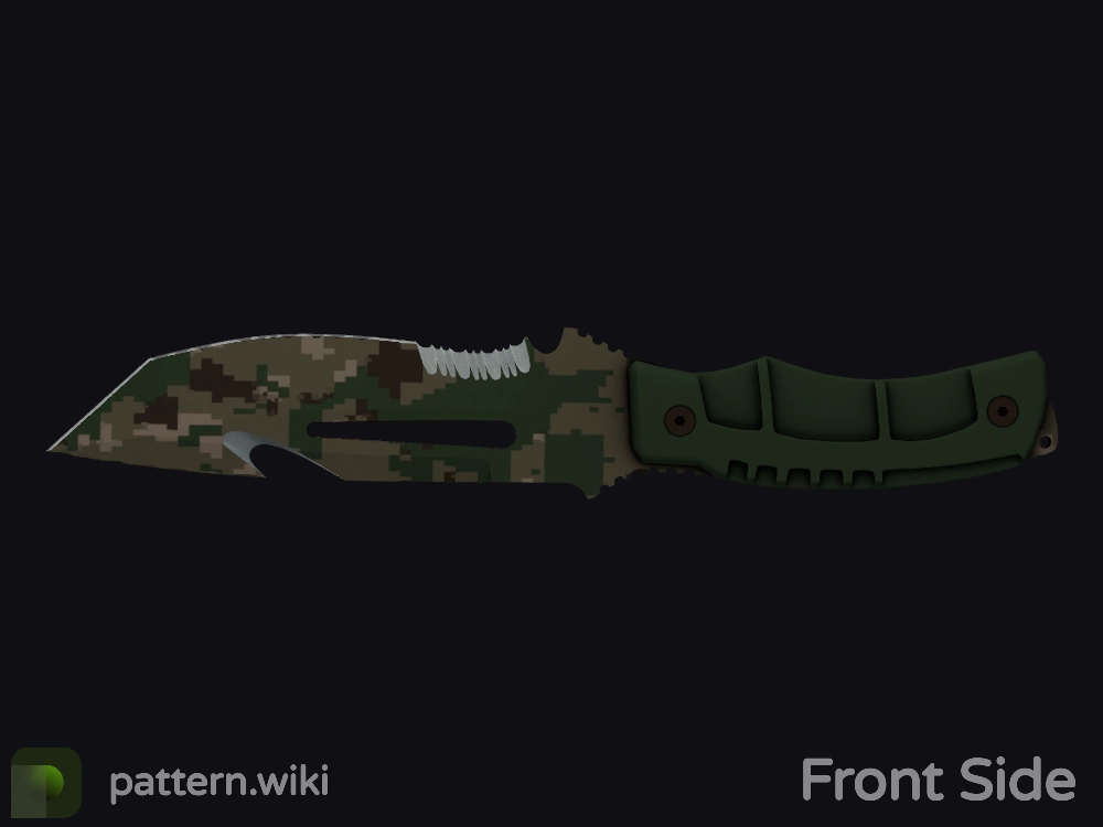 Survival Knife Forest DDPAT seed 55