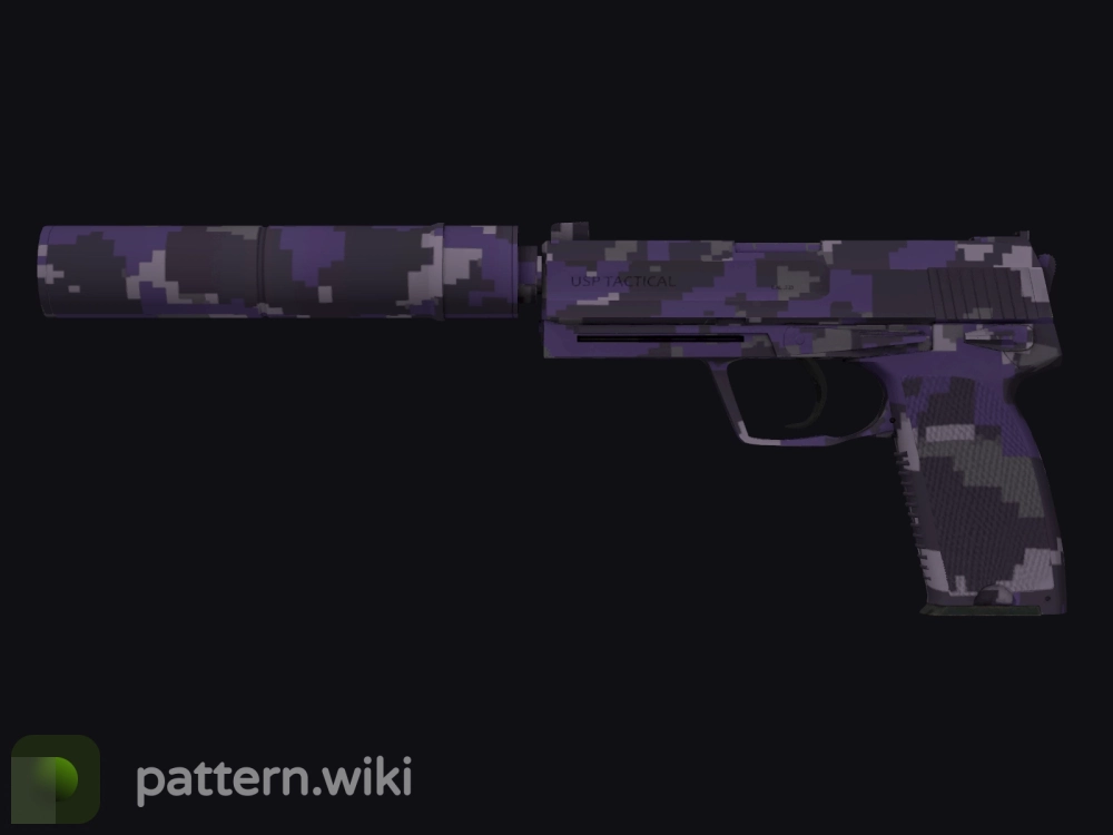 USP-S Purple DDPAT seed 898