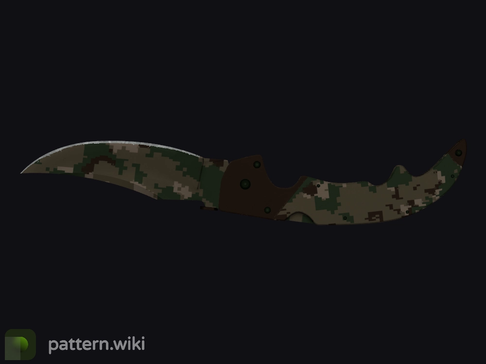 Falchion Knife Forest DDPAT seed 507