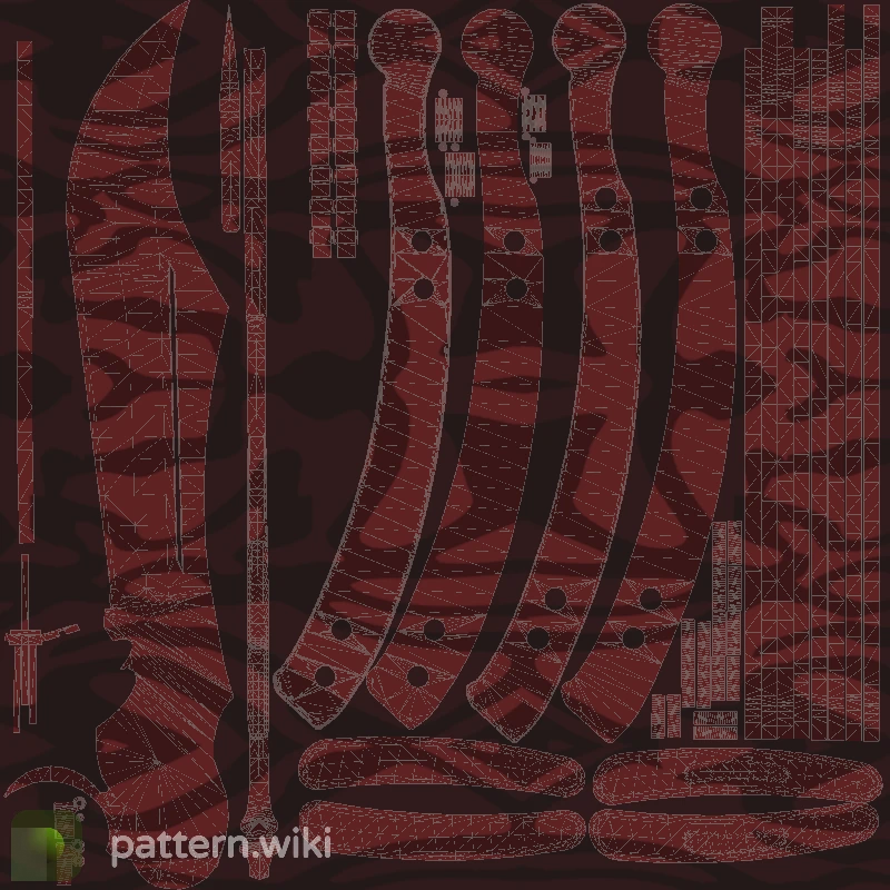 Butterfly Knife Slaughter seed 898 pattern template