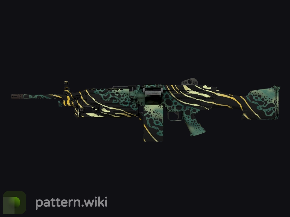 M249 Emerald Poison Dart seed 740